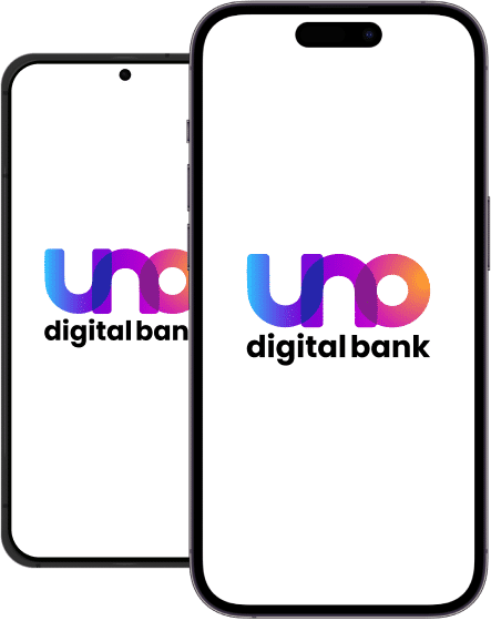 uno digital bank cellphone app ios android home footer
