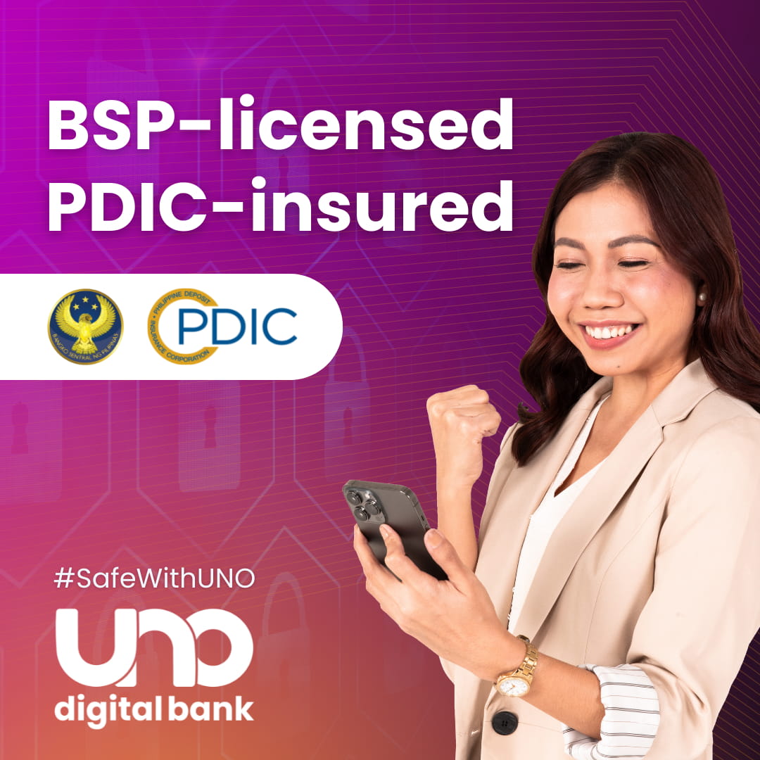 uno digital bank bsp pdic licensed