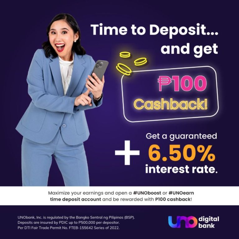 uno digital bank time to deposit 1