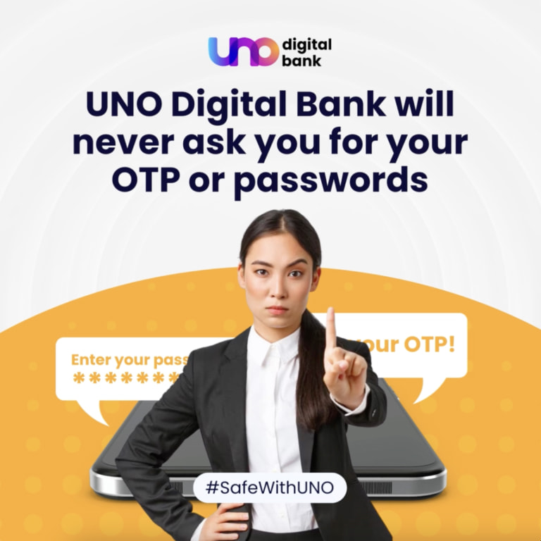 uno digital bank no otp password thumbnail